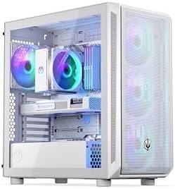 Resim Endorfy Arx 700 White ARGB Mesh Temperli Cam USB 3.2 Mid Tower ATX Gaming Kasa 