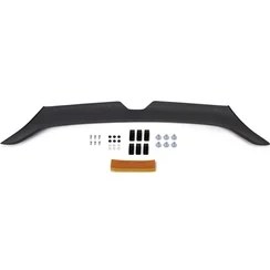 Resim MKG Renault Master 2014 - 2018 Ön Kaput Koruyucu Rüzgarlığı Piano Black 3.2 mm Kalın Plastik 