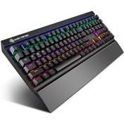 Resim Magic Refiner Mk15 Oyun Mekanik Klavyesi 108 Tuş N Tuş Rollover Kablolu Klavye Yüzen Tuş Başlıkları 