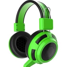 Resim Hytech Hy-G7 Story Yeşil 3,5mm Gaming Oyuncu Mikrofonlu Kulaklık 
