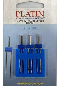 Resim Ev Tipi Dikiş Makinesi Çift İğne 14/90-4mm 