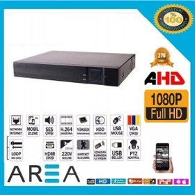 Resim 8 Kanal Ahd Hibrit Kayıt Cihazı 1080P Kayıtlı 