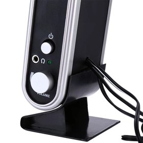 Resim Nemere Hy-218 İnce Tasarım Usb 2.0 Siyah 1+1 Usb Hoparlör 