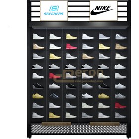 Resim Gas Pointshoes Light Ayakkabı Reyonu - beşli panel / siyah / siyah 