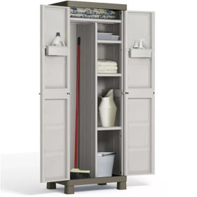 Resim Keter Plastik Dolap,bahçe Dolabı,balkon Dolabı,2 Kapılı Dolap 