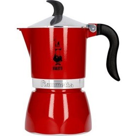 Resim Bialetti Fiammetta Moka Pot 3 Cup Kırmızı 