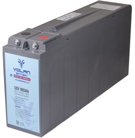 Resim Volan Battery 12 Volt 180 Amper Marin Jel Akü 3 Yıl Garantili 