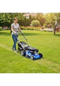 Resim Factor UME51 51 CM Çim Biçme Makinesi Mavi 