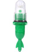 Resim Soulader Su Geçirmez Led Dalış Feneri Otomatik Işık Sensörlü Derin Su Balık Avı Işığı Flaşör Lamba 