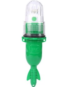 Resim Soulader Su Geçirmez Led Dalış Feneri Otomatik Işık Sensörlü Derin Su Balık Avı Işığı Flaşör Lamba 