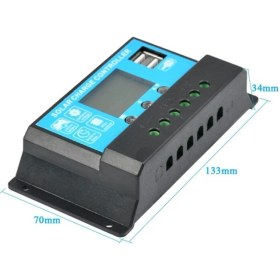 Resim Normadia 30A Güneş Paneli ve Akü Şarj Kontrol Cihazı 12V-24V 