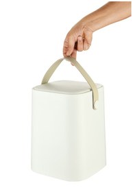 Resim Pratik Klik Çöp Kovası 8 Lt. Beyaz 