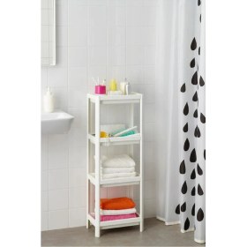 Resim MCM Group Shelf 3 Katlı Raf Ünitesi - Mutfak - Banyo Depolama Rafı 
