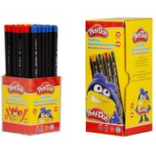 Resim Play-Doh Kurşun Kalem Siyah Yuvarlak 72 Lİ PLAY-KK009 