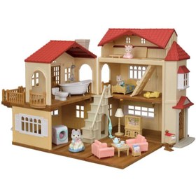 Resim Sylvanian Families Oyun Odalı Işıklı Şehir Evi 5727 