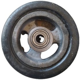 Resim Yük Taşıma Tekeri 200X45 Pik Döküm Dolgu 