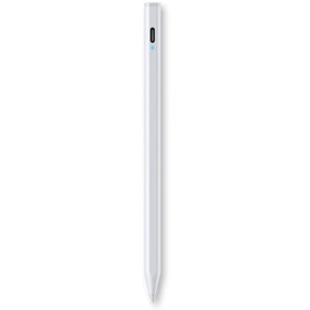 Resim Palm Rejection Pencil Capacitive Stylus Pen Kapasif Kalem 120 mah Magnetic Beyaz 