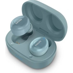 Resim Philips TAT2205 TWS Kulak İçi Bluetooth Kulaklık Mavi 