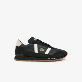 Resim Lacoste Partner Retro Erkek Siyah Sneaker 