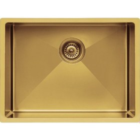 Resim Ukinox Colourx 500 Eviye - Altın Altın Eviye Mutfak Lavabo 