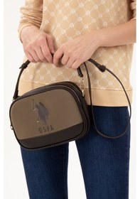 Resim U.S. Polo Assn. Kadın Haki Kapitone Çapraz Çanta 50300301-VR027 