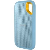 Resim SanDisk E61 4TB Extreme Portable, External Solid State Drive (SSD), Skyblue 