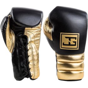 Resim Joya Fight Gear Gold Napa Deri Boks, Kick Boks, Muay Thai Eldiveni - 14 