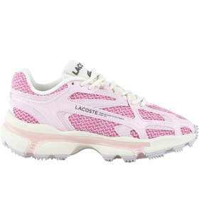 Resim Lacoste L003 2K24 Kadın Pembe Spor Ayakkabı (751SFA0068.2E5) 