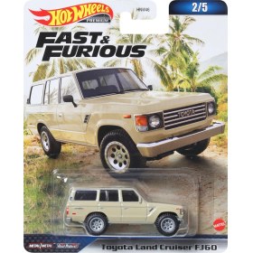 Resim Hot Wheels Fast & Furious Premium Metal Oyuncak Araba Toyota Land Cruiser FJ60 Işıksız 