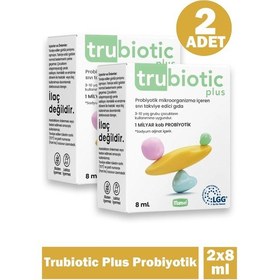 Resim Trubiotic Plus Probiyotik 8 Ml 2 Adet 