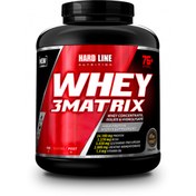 Resim HARDLINE Whey 3Matrix Çikolata 2300g 