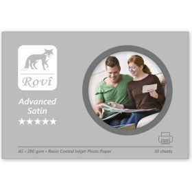 Resim Rovi Advanced Satin Fotoğraf Kağıdı - 280Gsm - 50Yp - A5 