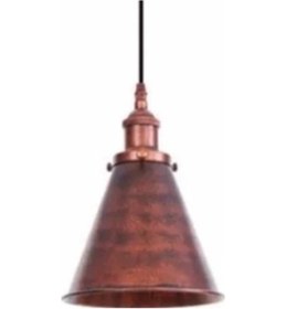 Resim Riolight Retro Bakır Eskitme Tekli Metal Sarkıt 