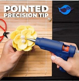 Resim Büük Silikon Tabancası Kalın Silikona Uygun 60 Watt - 1 Adet 