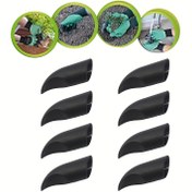 Resim 8 Parça Kazma Pençesi Seti - Dayanıklı Plastik, Bahçe & Meyve Bağı Aksesuarları için Yeniden Kullanılabilir Dikim ve Yabani Otları Temizleme Aracı - Kolay Tutuş - Pil Gerektirmez 