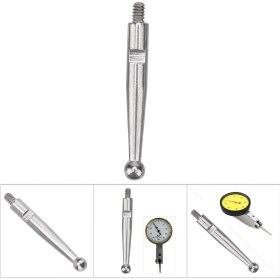 Resim Tenfowee Beyaz Çelik Uçlu M1.4 L17.3 D2.0 Levha İndikatör İğnesi - Tungsten Çelik, Yüksek Sertlik, Doğru Ölçüm 