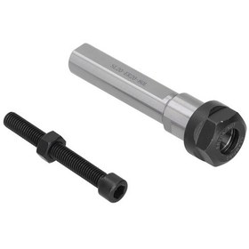 Resim Moveevo Er20-80l Hss Derin Delik İşleme İçin Cnc Torna Freze Matkap Makinesi Kullanıma Uygun Düz Saplı Hareketli Somun Delme Uzatma Çubuğu 