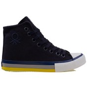 Resim Benetton Lacivert Kadın Uzun Spor Ayakkabı Bn-30189 