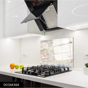 Resim Olinpa Cam Ocak Arkası Koruyucu | Çiçek 