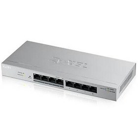 Resim ZYXEL GS1200-8HP V2 8 PORT (4x10/100/1000+4x10/100/1000 POE) WEB YÖNETİLEBİLİR POE SWITCH (60 WATT) 