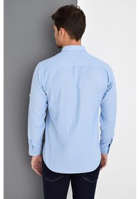 Resim G674 Dewberry Erkek Gömlek-açık Mavi Açik Mavi 