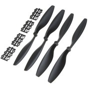 Resim Djı F450 500 F550 İçin 2 Çift 10x4.5" Nylon Döner Pervane - Yüksek Kalite 