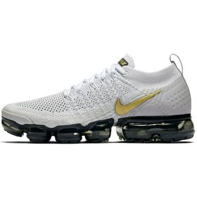 Resim Nike Air Vapormax Flyknit 2 Sneaker Gray Kadın Günlük Spor Ayakkabı Gri 