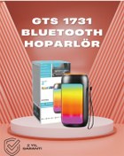 Resim Techno Stock Taşınabilir GTS 1731 Bluetooth Hoparlör – USB/TF Kart Girişli, FM Radyolu 