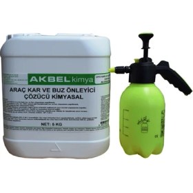 Resim AKBEL ARAÇ BUZ ÇÖZÜCÜ VE ÖNLEYİCİ KİMYASAL 5 KG+UYG.APARATI 