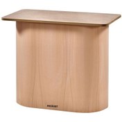 Resim Masifart Petra Kayın Ufo Ayak Cilasız Ham Ahşap 