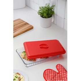 Resim Bambus Home Dikdörtgen Borcam Saklama Kabı Kapağı 