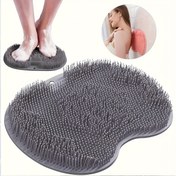 Resim 28cm x 21.5cm Ayak Temizleyici, Ölü Deri Temizleme Banyo Matı, Kokusuz Derin Peeling, Banyo Masajı & Kesef Kombinasyonu, Banyo Bakım Temel Ürünleri, Ayak Bakımı, Ayak Hijyeni, Ayak Peelingi, Ölü Deri Temizleme, Ayak Peelingi, Ayak, duş, banyo sırt fırçası 