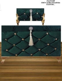 Resim Hasret Çeyiz Sandık Gelin Damat Söz Nişan Bohça Çeyiz Sandığı 2li 0609 