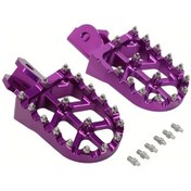 Resim Dashanshop Surron Light Bee Lbx E-ride Pro Ss Sr S Elektrikli Dirt Bike Mor 6061 Aluminyum Cnc Pedallar 